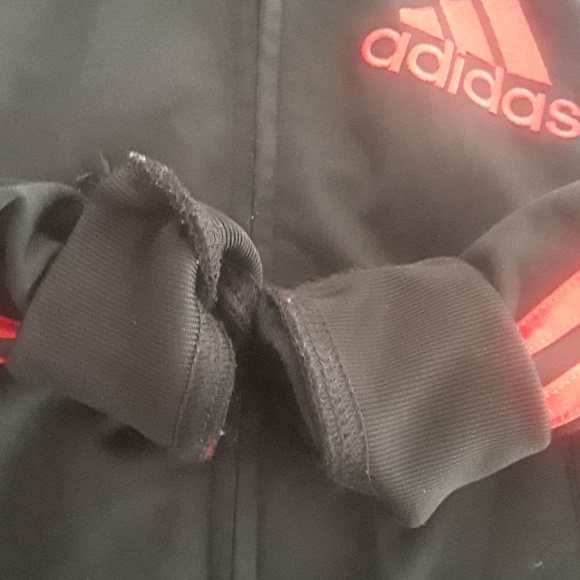SIZE 4 T. ADIDAS kids zip-up track jacket. - Picture 7 of 8